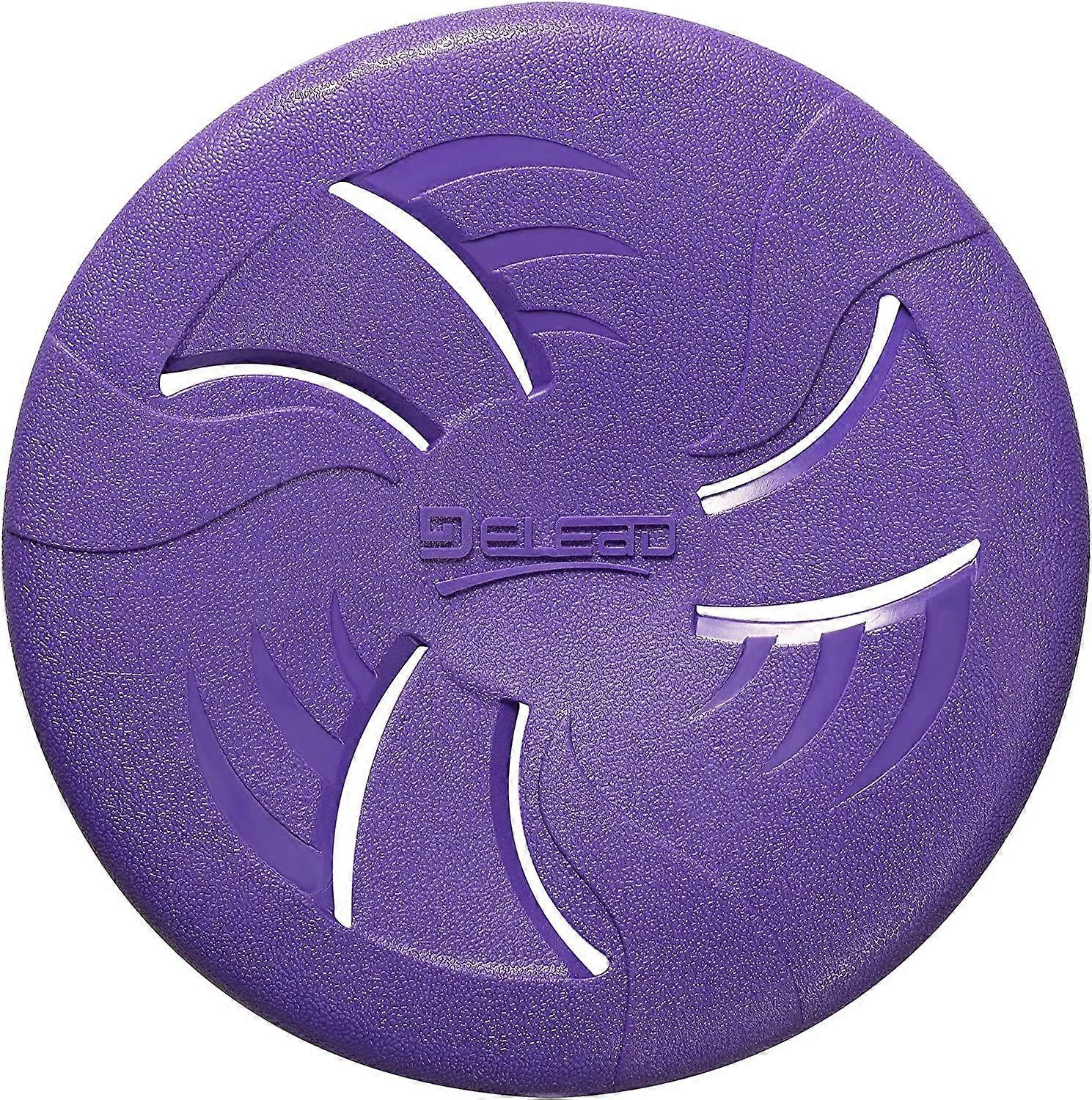 Indestructible Dog Flying Discs, Interactive Dog Flyer Toys, Soft Lightweight Dog Catch and Fetch Toys for Medium Large Dogs, Floats in Water & Safe o