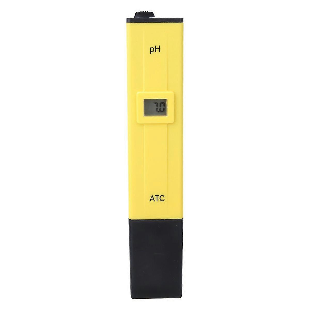 pH-ATC pH Tester Measuring Pen Digital pH Value Testing Meter 0~14pH 0.1pH with LED Screen
