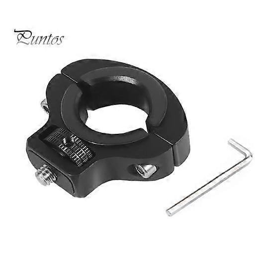 Motorcycle Handlebar Clip Action Camera Holder Durable Construction High Stability Anti-Shake Easy Installation Universal Handlebar Clamp