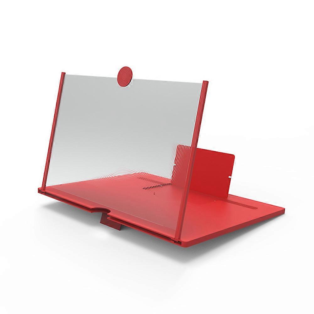 12 ιντσών μεγεθυντικός φακός οθόνης μεγεθυντικός φακός, stretch design οθόνη κινητού τηλεφώνου, κατάλληλο για την παρακολούθηση βίντεο ταινιών σε όλα τα smartphones