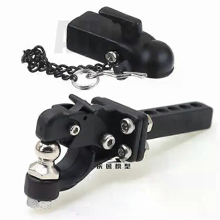 RC Metal Trailer Hook Fitting for 1/10 Remote Control Crawler Car Trax TRX4 Bronco RC4WD D90 D110 Axle SCX10 90046 JIMNY