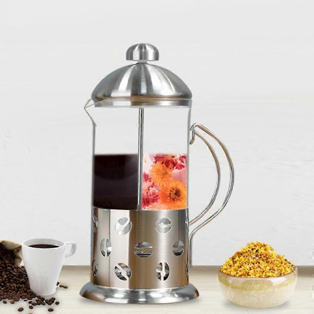 Glass Percolator Stainless Steel Coffee Pot Tea Kettle for Camping and Hiking