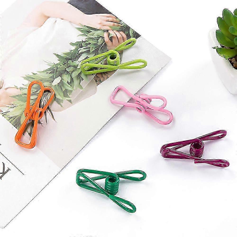 Set mit 10 Stück praktischen Mehrzweck-Wäscheklammern (zufällige Farben)