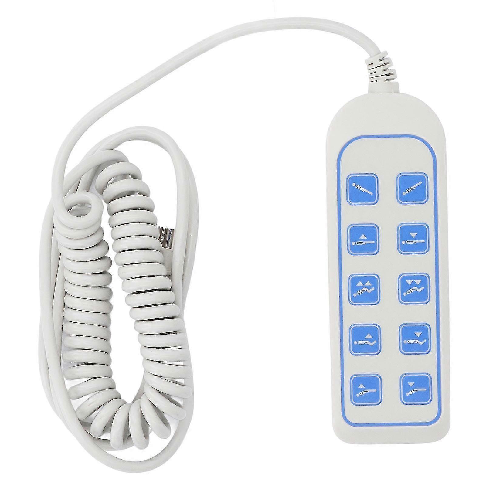 Lift Chair Hand Controller IP66 Lifting Bed Remote Control Electric Push Rod Controller with 8 Pin 9 Core Plug f26
