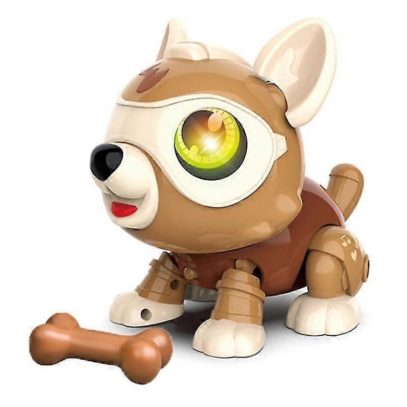 Touch Interactive Robot Dog Toy Singing, Dancing And Dog Barking Intelligent Robot Dog Snore, Funny And Cute
