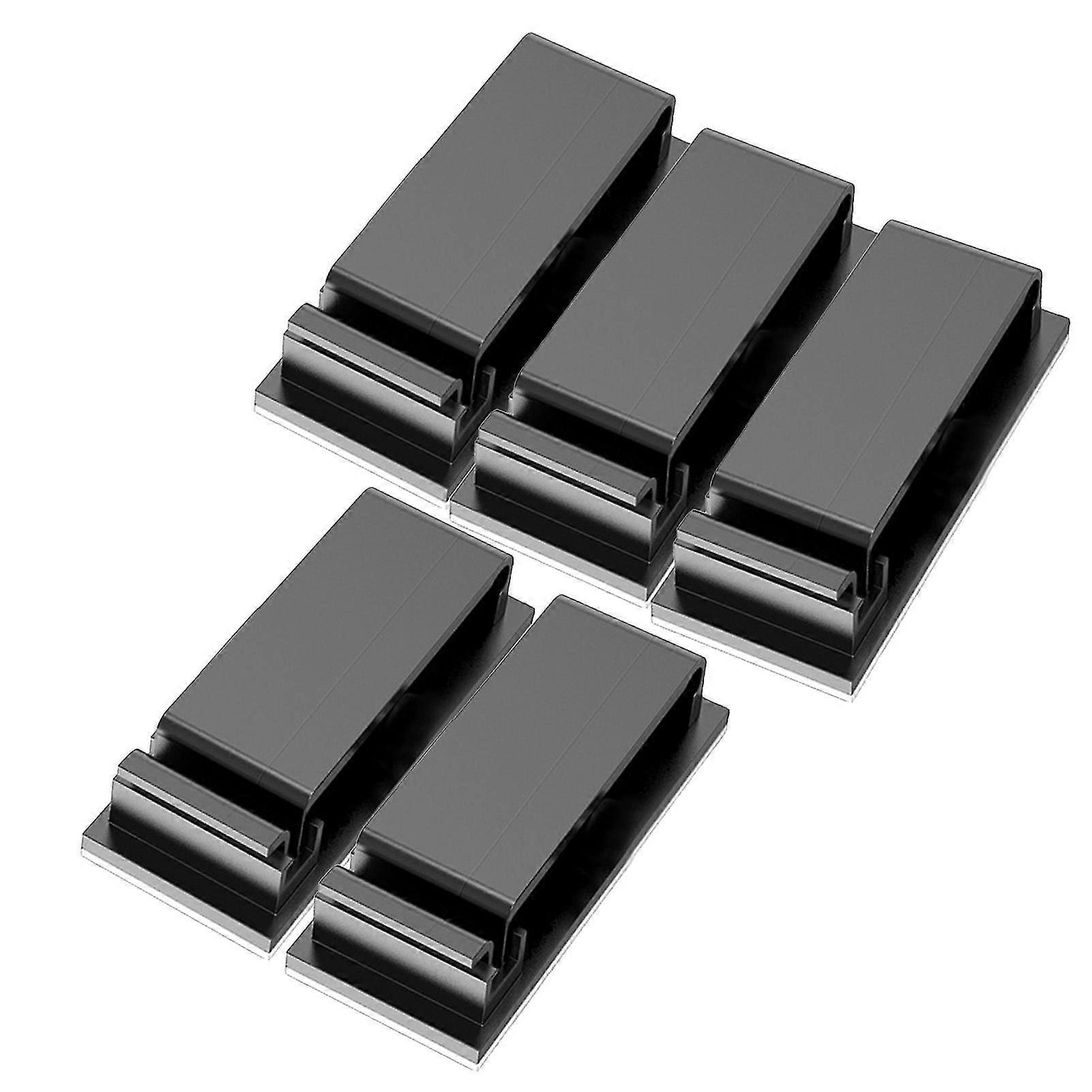 5Pcs Cable Winder Compact Universal Self-Adhesive Desk Data Cable Manager for Home