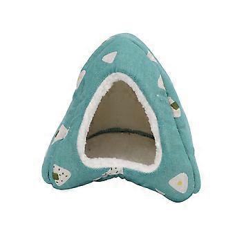 Guinea Pig Bed Mini Semi Open Type Pet Cave House for Rats Baby Chinchilla Guinea Pig Small Animals