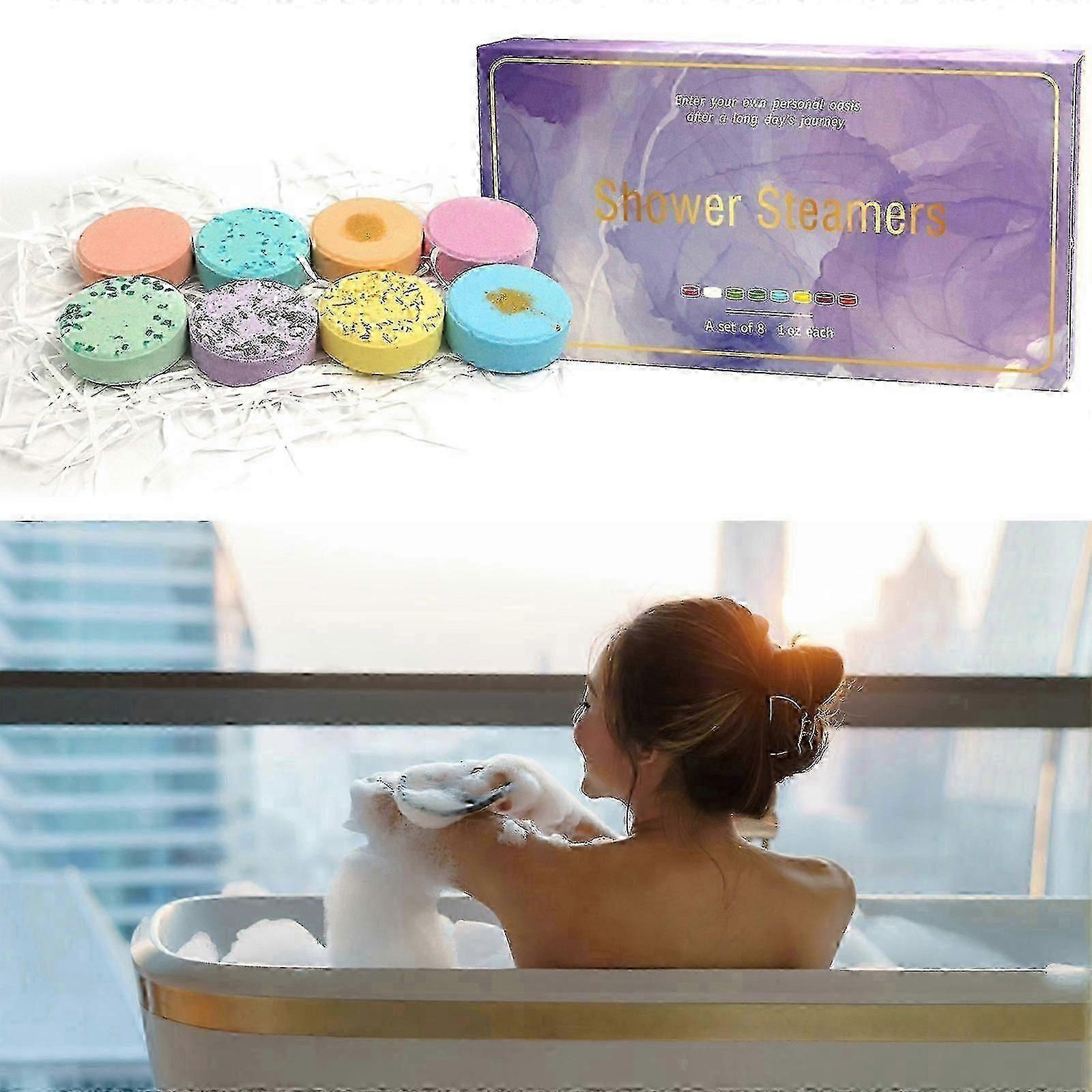 Dried Flowers, Essential Oil, Bath Salts, Aromatherapy Shower Tablets