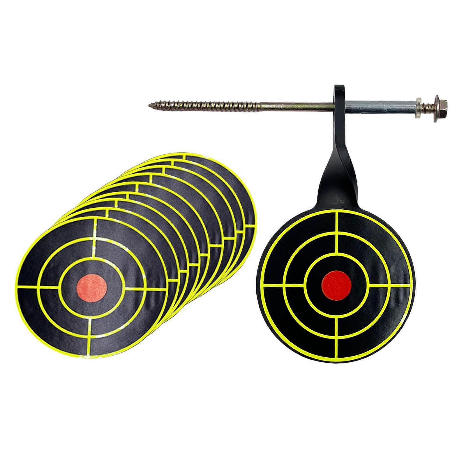 Metal Target Easy Carry 5mm Tree Standing Target Reset Target for Training