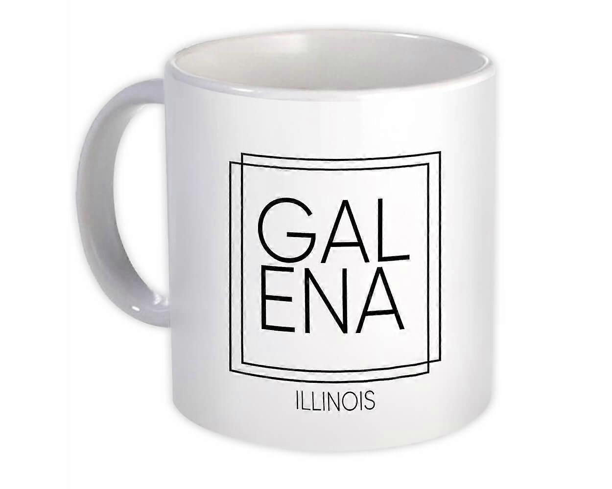 Geschenkbecher: GALENA Illinois Square