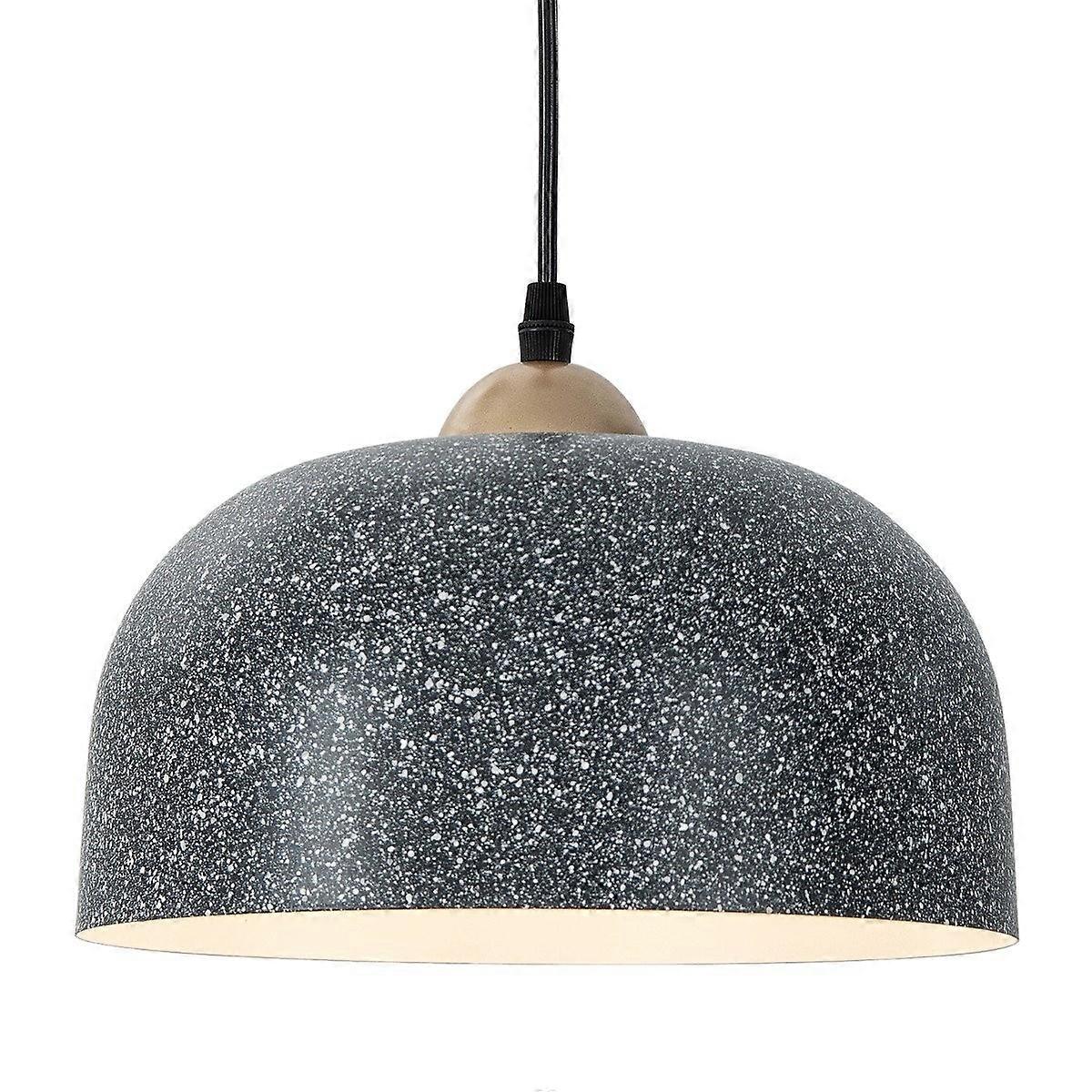 Ceiling lamp with adjustable pendant cable & E27 bottom lamp pendant lamp grey