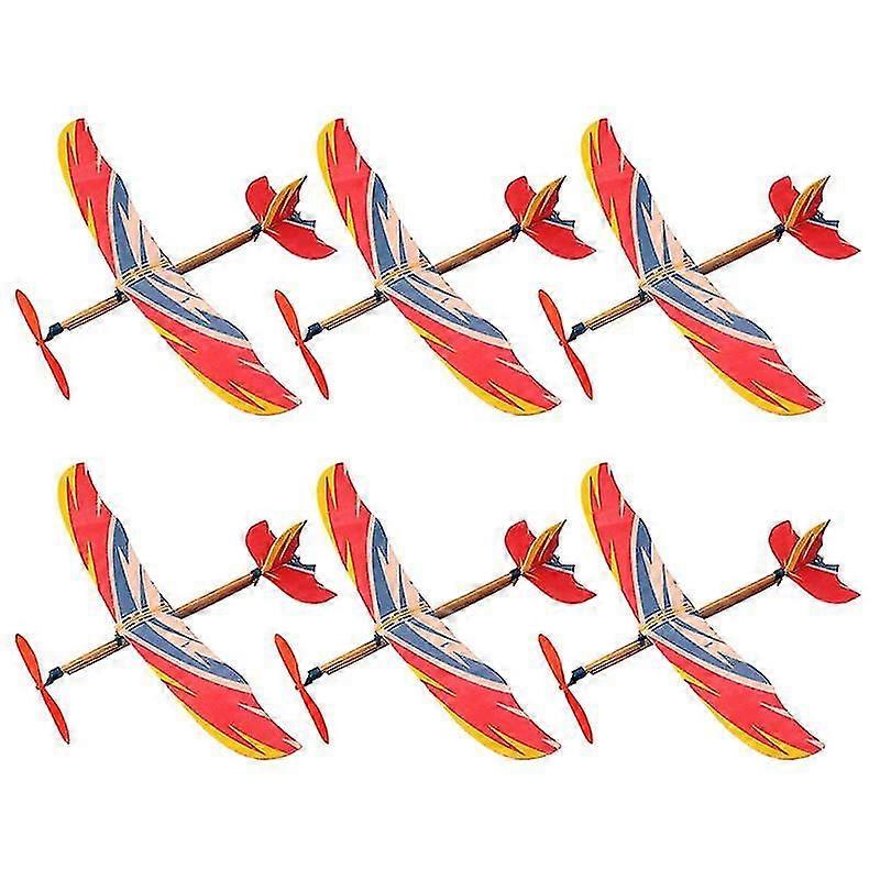 6pcs Diy Airplane Toys