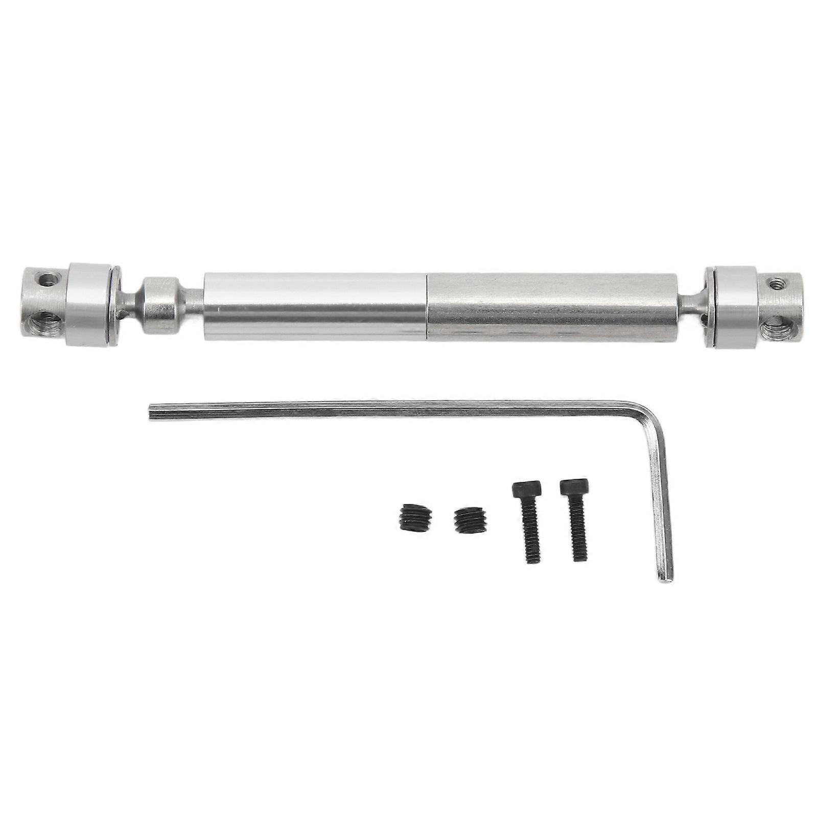 RC Car Drive 65 إلى 78mm عالية القوة الصلب الألومنيوم مركز نقل عمود النقل للمحوري SCX24 1/24