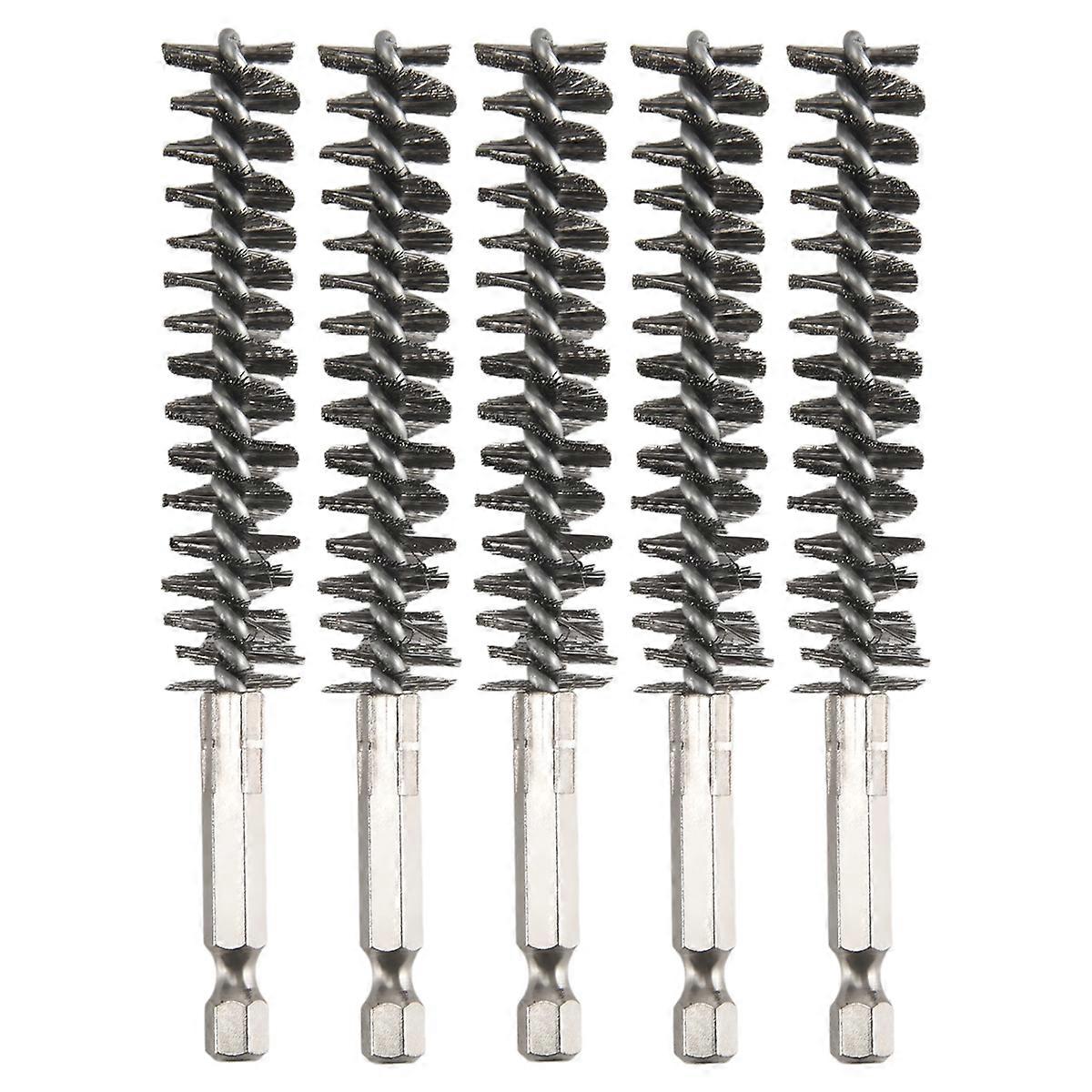 Stainless Steel Bore Brush Wire Brush for Power Drill Cleaning Wire Brush Stainless Steel Brush with