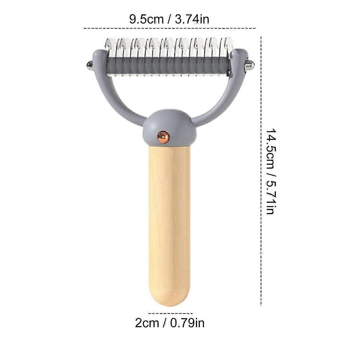 Undercoat Rake Brush Dematting Cat Combs For Long Haired Cats B