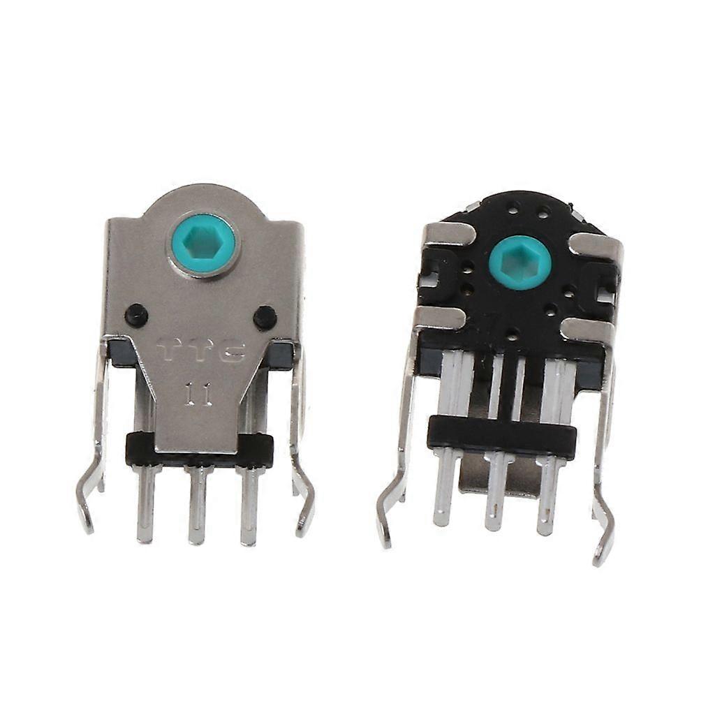 2Pcs TTC Green Core Mouse Encoder Decoder for for Razer Mouse 11mm
