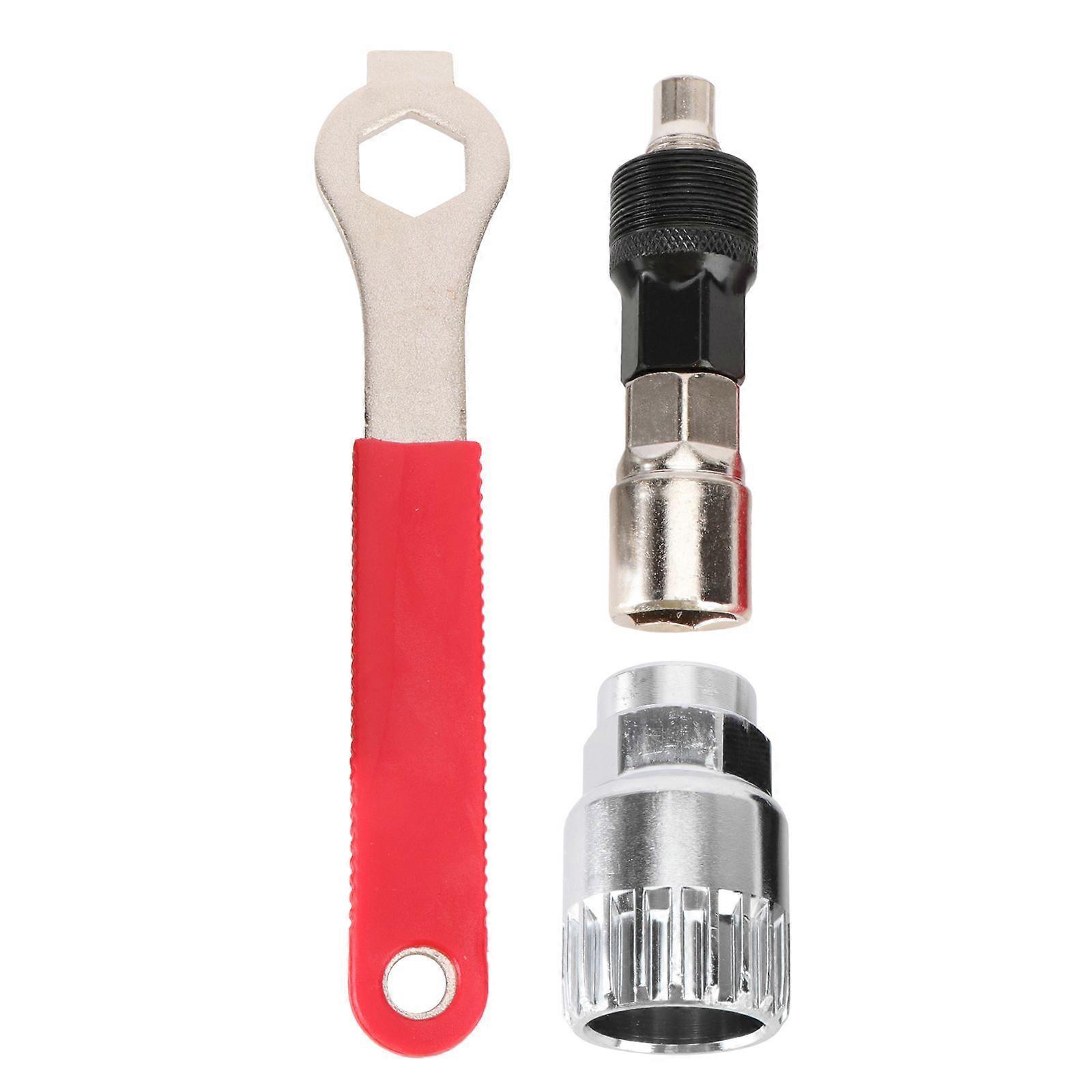 Professional Bike Cycle Crank Extractor Puller Bottom Bracket Remover Removal Spanner Repair Tools Kit