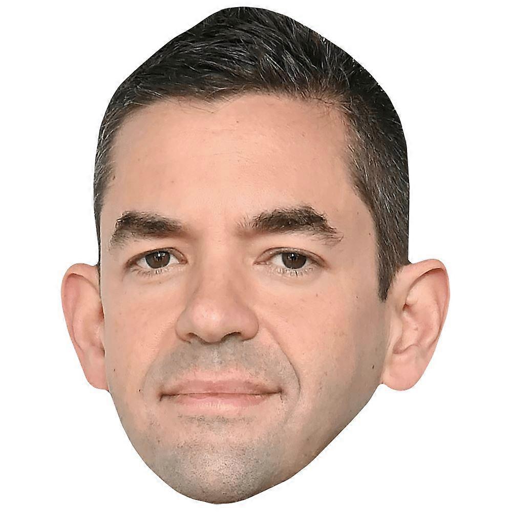 Jared Isaacman (Smile) Big Head. Larger than life mask.