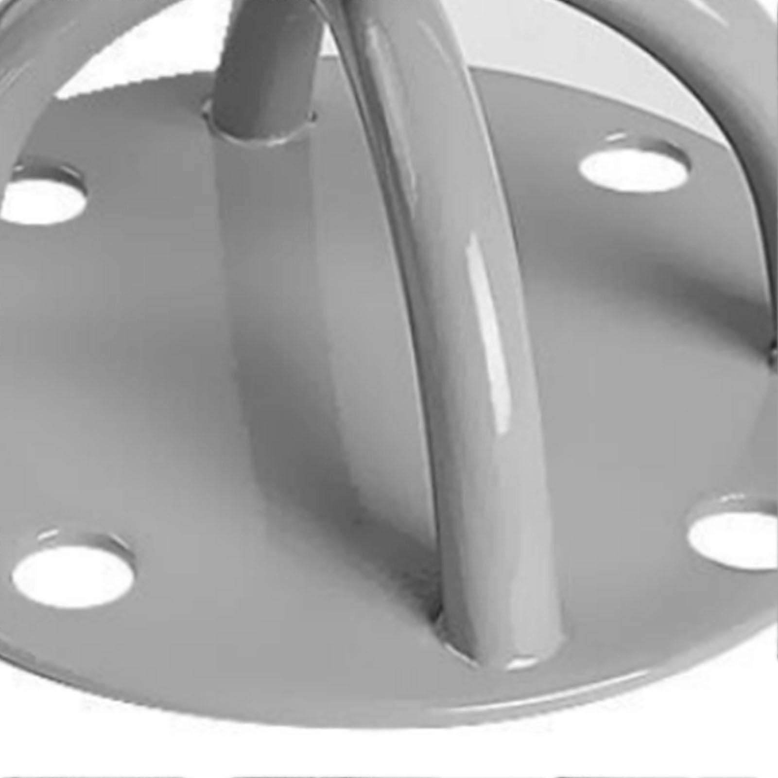 Swing Hanger Iron Rust Resistant Strong Bearing Capacity Swing Hook for Hammock Fan Silver