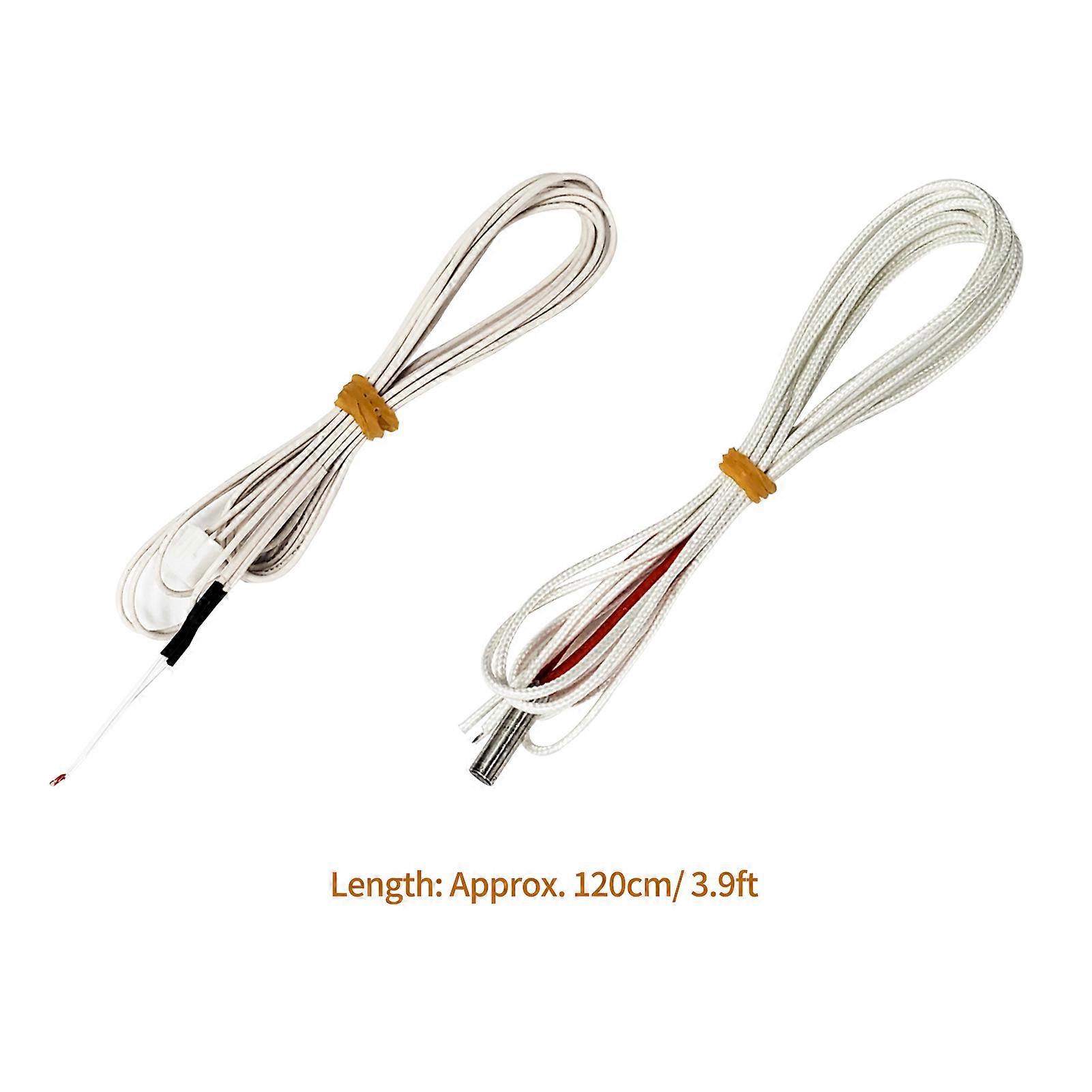 TRONXY 2 in 1 Out Dual Color Hotend Extruder Kit with Heater Wire Thermistor 0.4mm Brass Nozzle 24V for TRONXY 2E Model 3D Printer