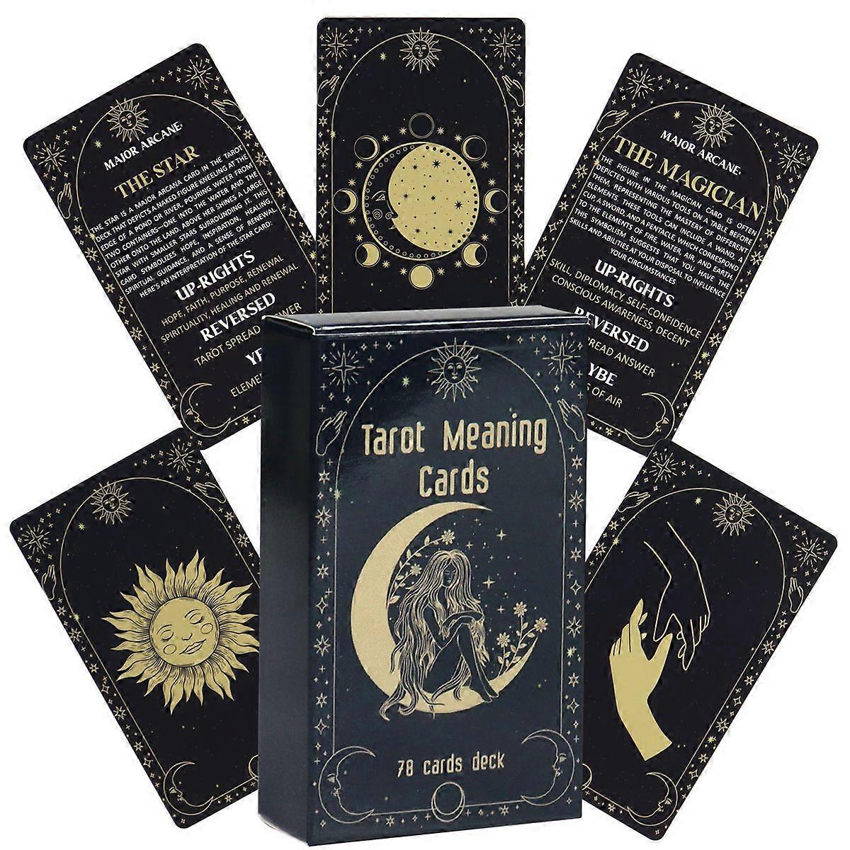 Tarot Cards for Beginners: Easy Tarot Deck with Meanings Guide