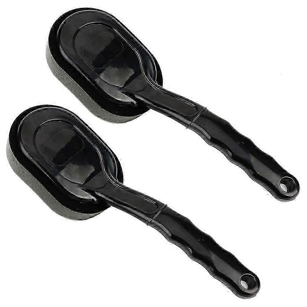 Aplikator do połysku opon, podkładka aplikatora do opatrunku do opon, aplikator gąbki do opon zakrzywiona gąbka do opon z uchwytem