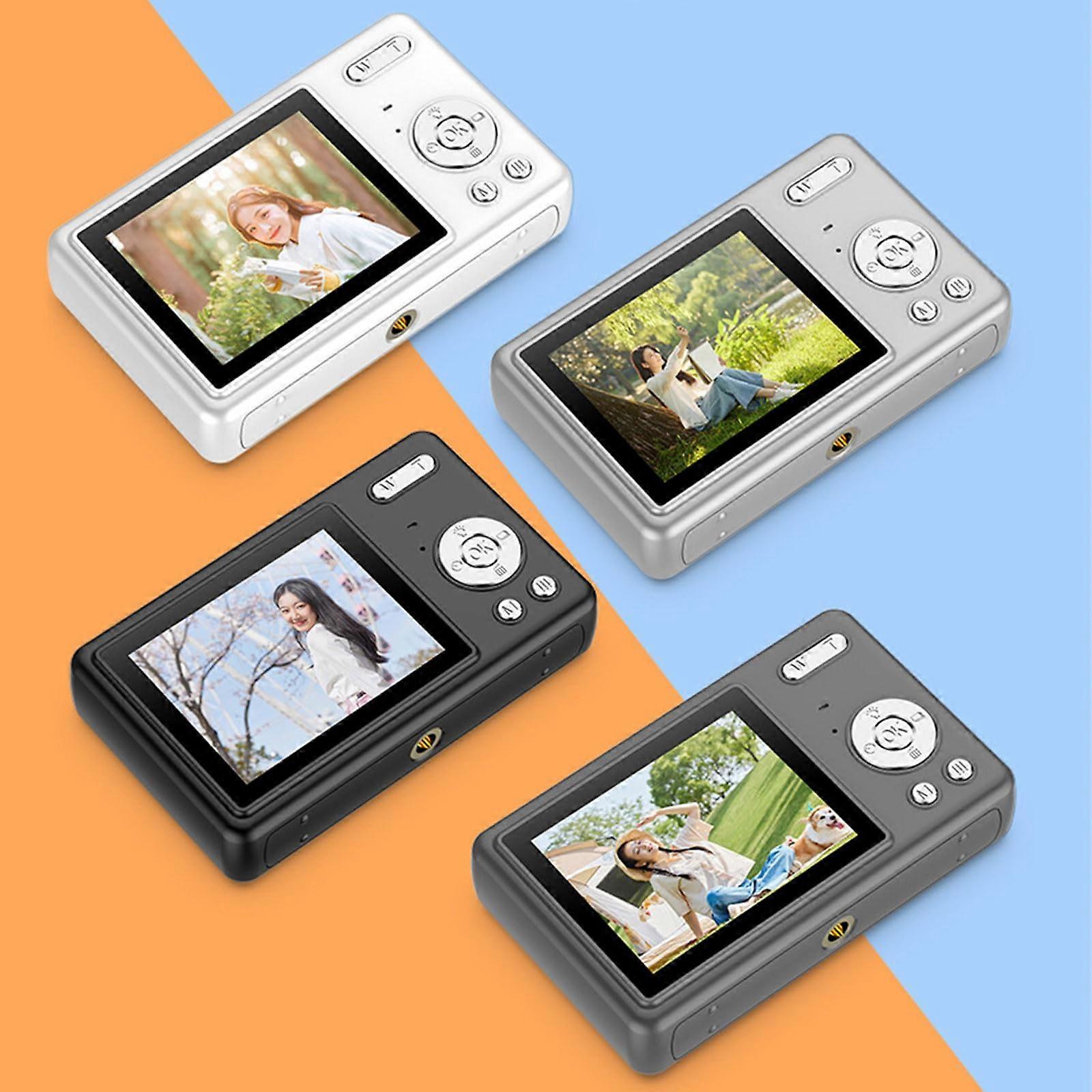Digital Camera, 1080p HD Photography, Supports up to 48mp Electronic Stabilization 4X Digital