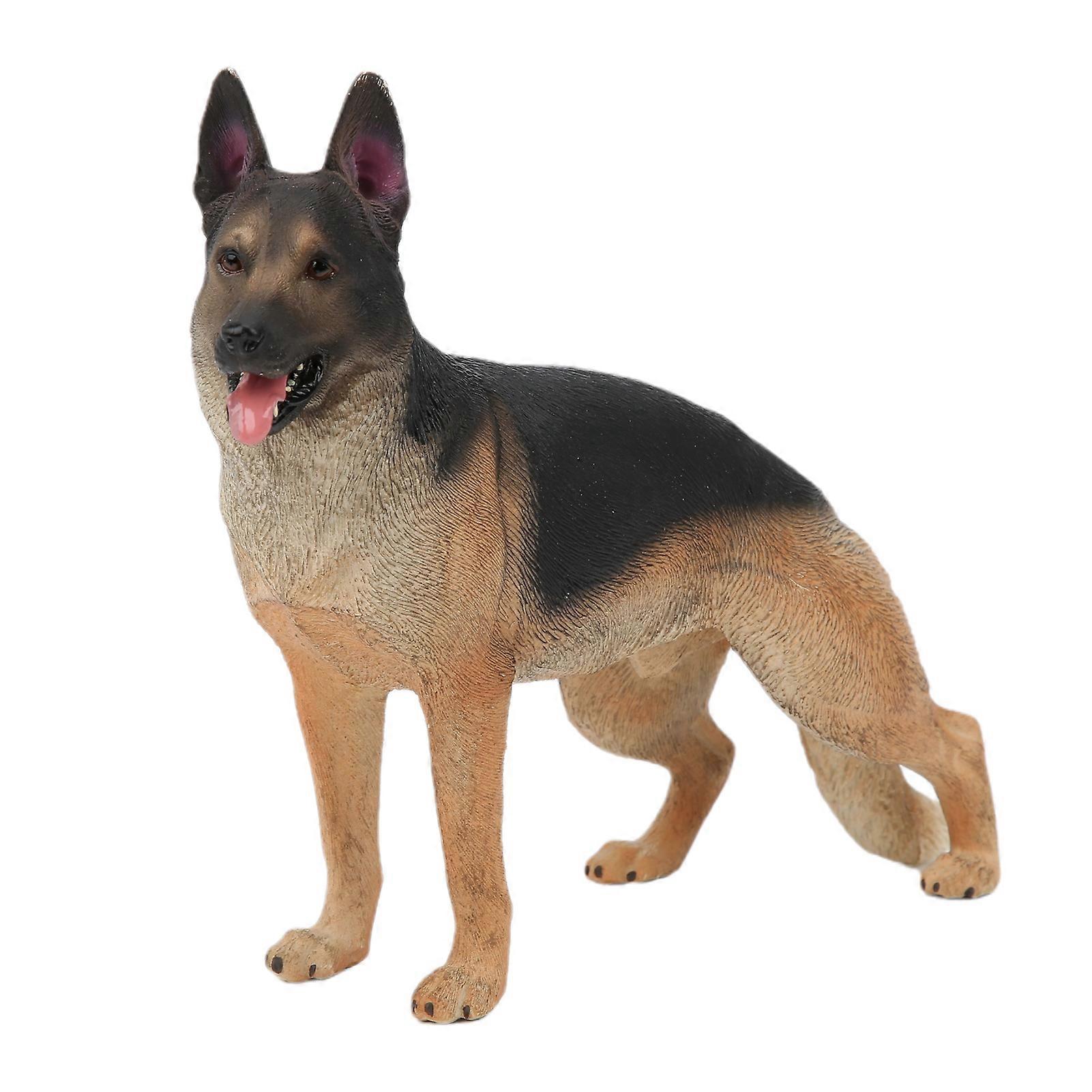 Schæferhund Model Ornament Meget Simulation Hund Model Legetøjsdekoration