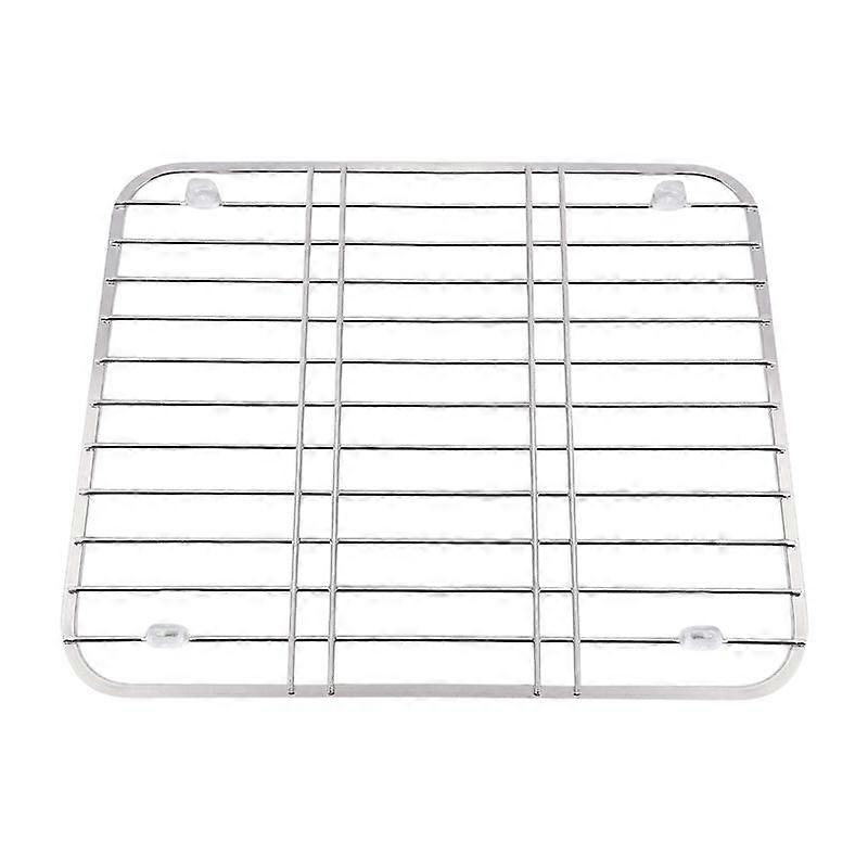 Stainless Steel Sink Drainer Rack Multifunctional Kitchen Fruit Vegetable Dish Drying Rack Kitchen Sink Protector Grid