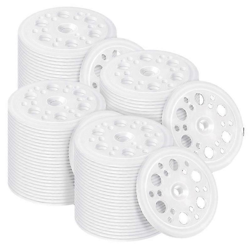 200 Pcs 1.77 Inch/ 45 mm Plastic Insulation Washers Load Spreading Polypropylene Washers for Fixing & Supporting