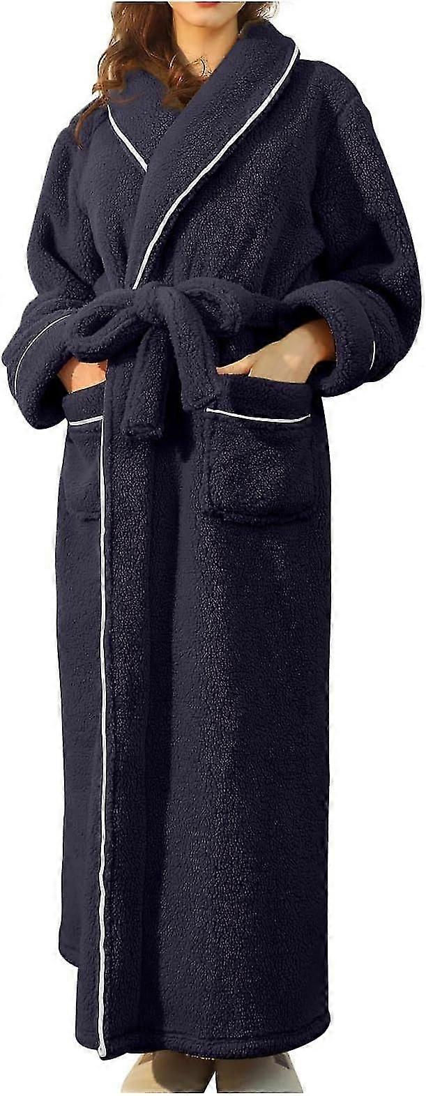 Sabahlık Kadınlar, Yumuşak Polar Kadın Bornozlar Ev Yeleği Loungewear Bornoz Işıltılı Polar Önlükler Kış Sıcak Rahat Şal