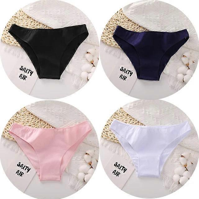 3Pcs Cotton Underwear Comfortable Panties Ladies Underpants