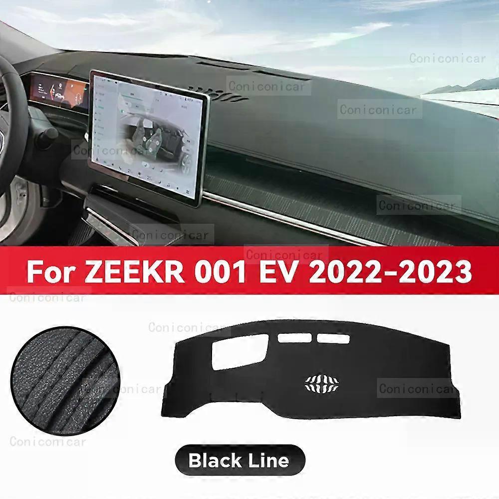 Dashboard Cover Mat Protective Pad For ZEEKR 001 EV 2022 2023 Car Accessories Dash Board Sunshade Anti-UV Carpet Dashmat