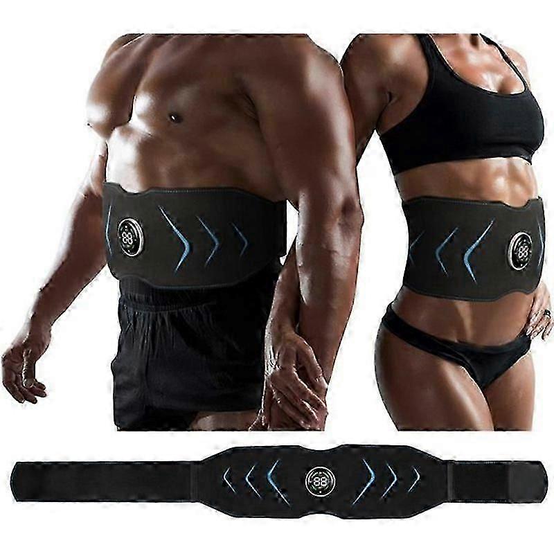 Muscle Electrostimulator - Not specified - Abdominal Belt - LCD Screen - 10 Modes - 39 Levels