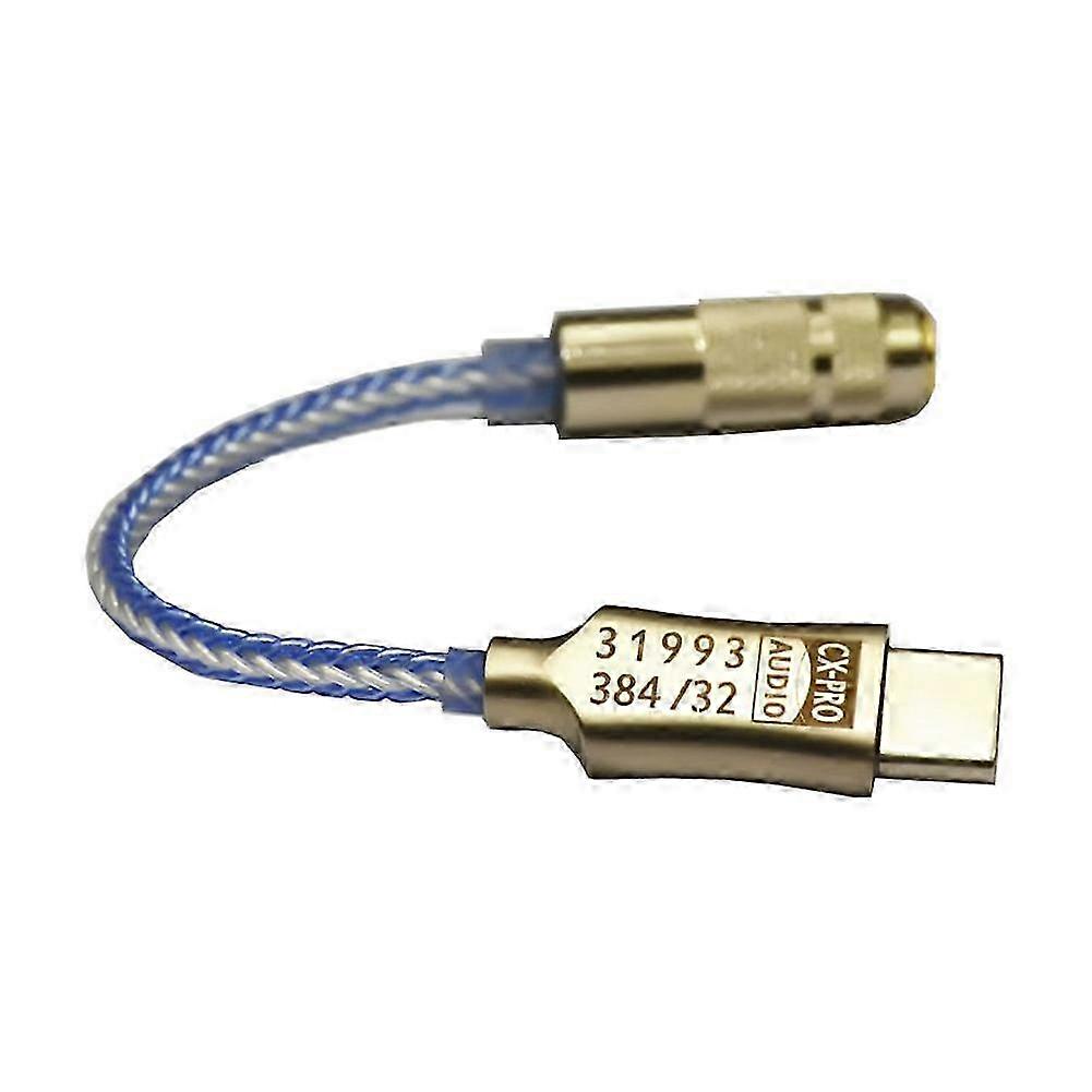 Type-C to 3.5Mm HiFi Digital Headphone Amplifier CX31993 Chip Decoding DAC o Decoding Cable for