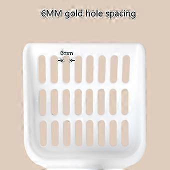 2-Pack Durable Plastic Cat Litter Sifter