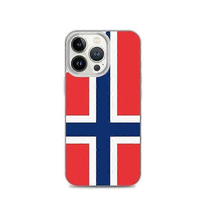 iPhone Case - Bouvet Island Flag - iPhone 13 Pro - Flexible - Multicolor - Vertical