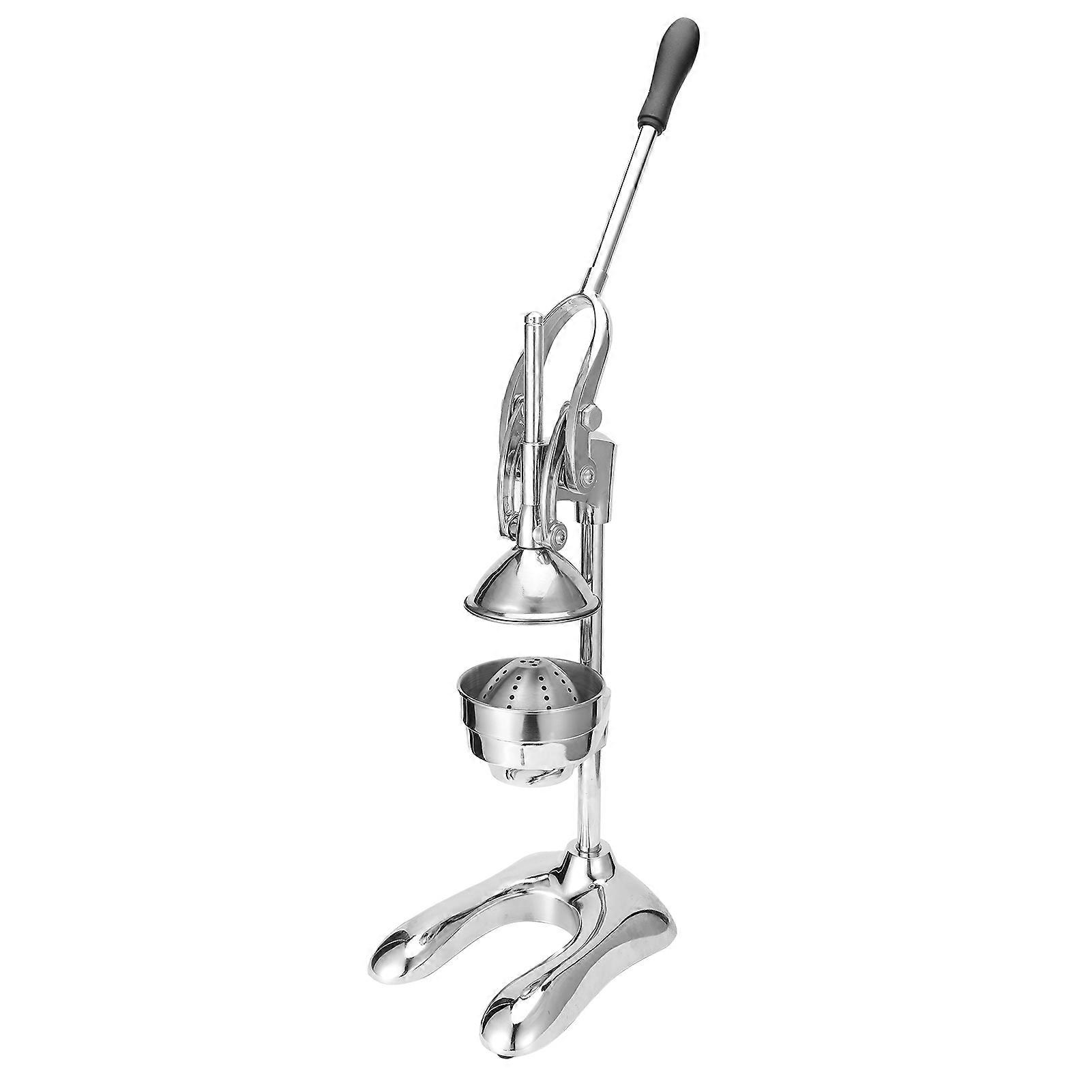 Manual Fruit Juicer Heavy-Duty Stainless Steel Large Size Easy Hand Press Juicing Tool for Citrus Fruits Durable and Efficien