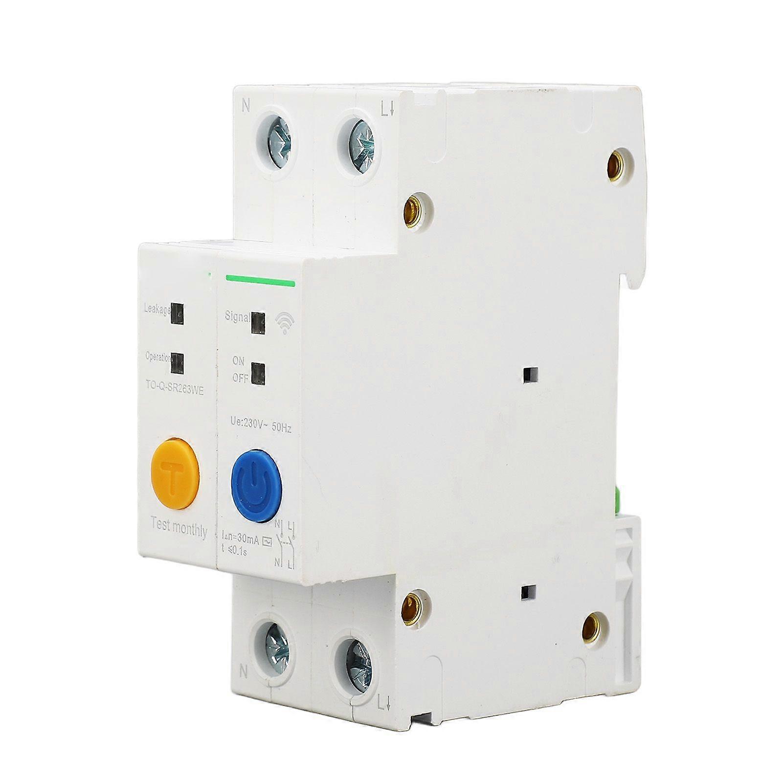 2025 Nieuwste Model 2P AC230V WiFi-stroomonderbreker Afstandsbediening Timing Real