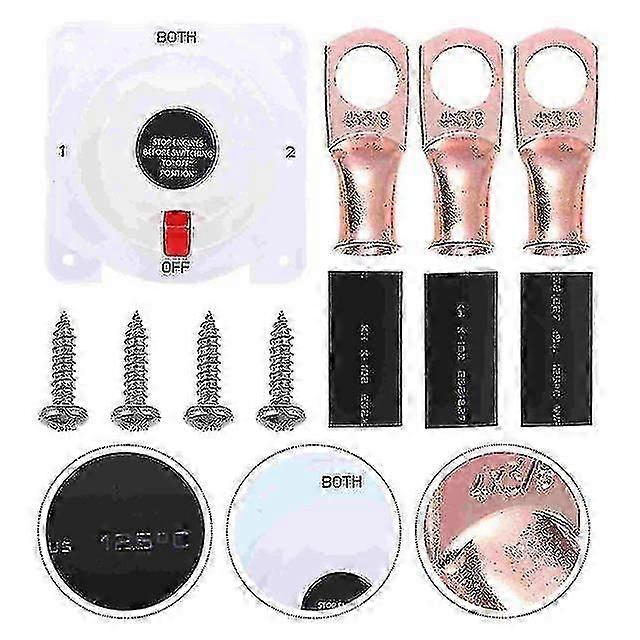 1 Set Power Off Switch Rugged Professional Durable Main Power Switch Adapter Isolated Boat