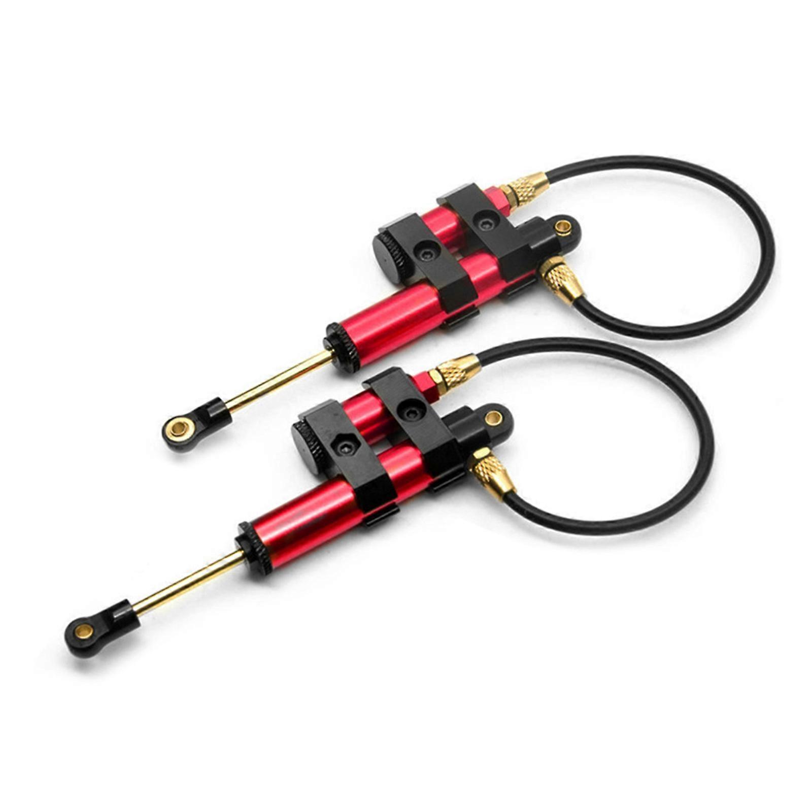 2 Pieces Shock Absorber RC Model Tools for Model Car Springs Damper RC Crawler  Toy Car Collector Model Supplies Multicolor
