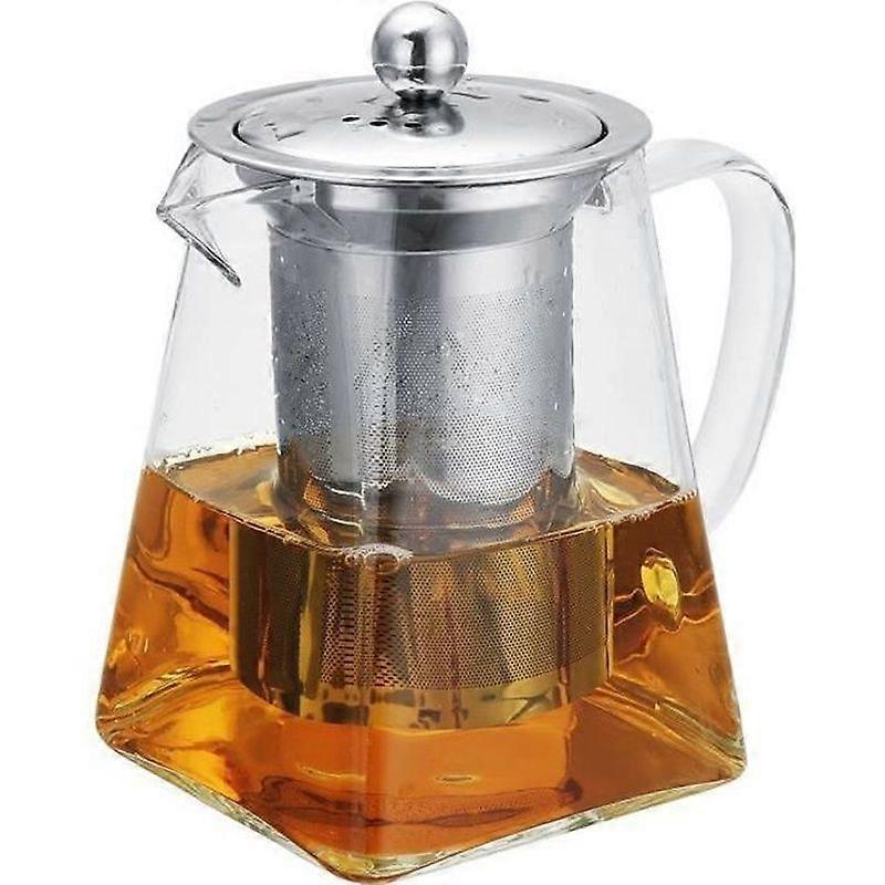 TEMPSA Glass Teapot with Double Layer Filter High Heat Resistant 750ml