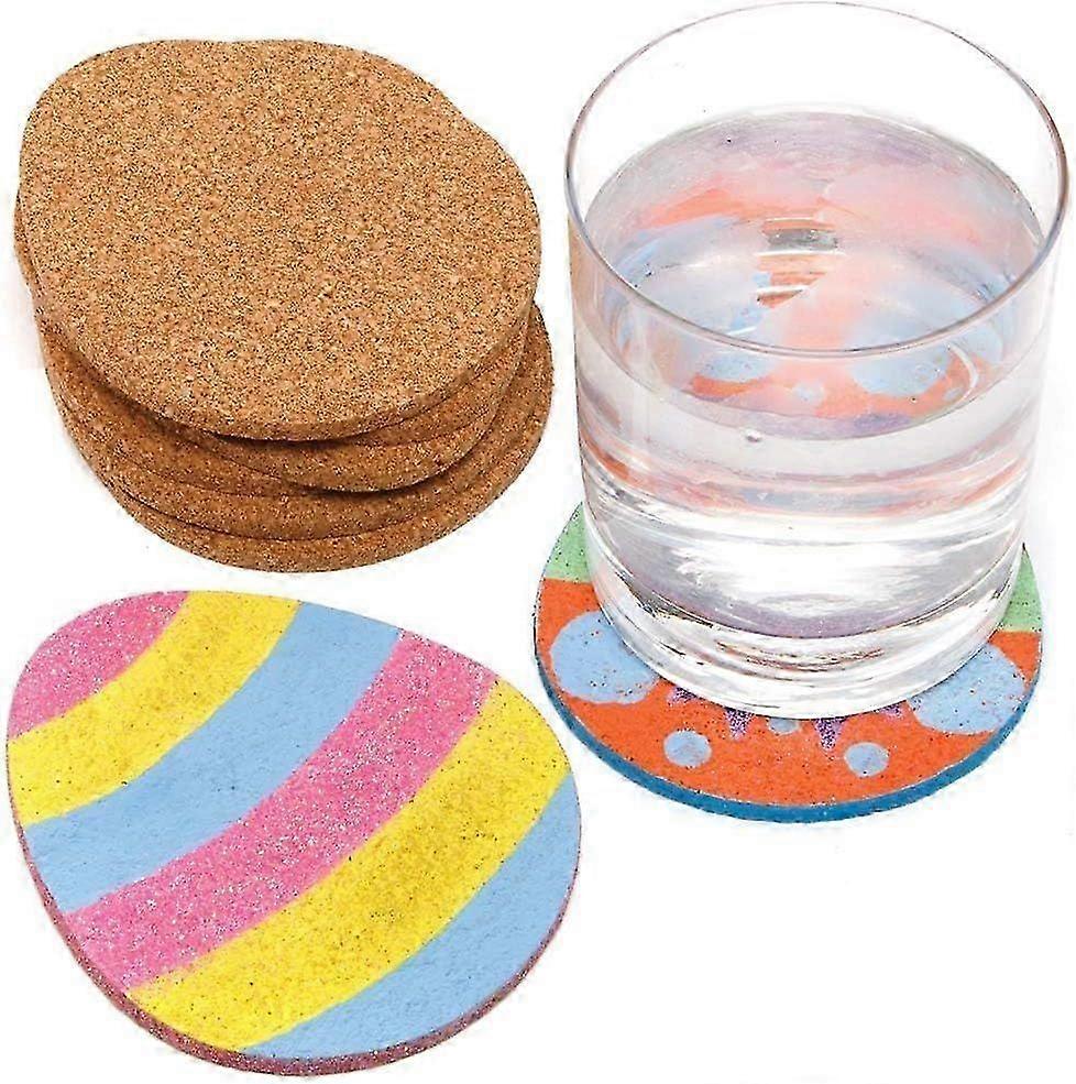 バレンタインデー、母の日、工芸品、学校のプロジェクトのための30ハートコルクコースター