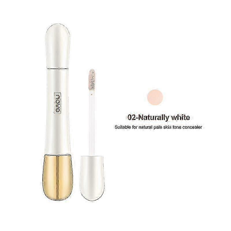 2025 2 In 1 Foundation Anti-wrinkle Concealer, Foundation Stick With Built-in Brush