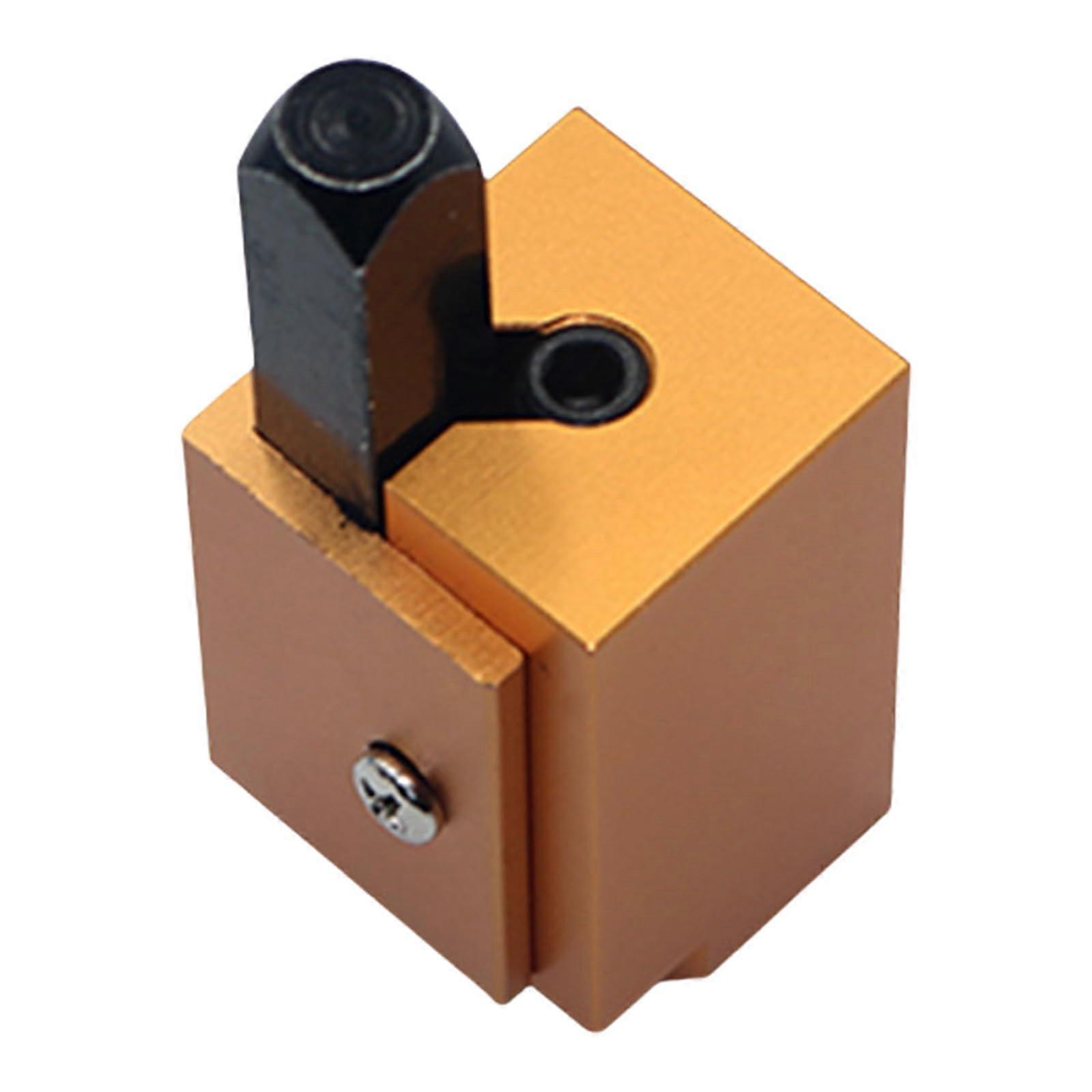 Woodworking Right-Angle Chisel For 90-Degree Cuts, Hardened Steel, Ergonomic Handle, Gold Color
