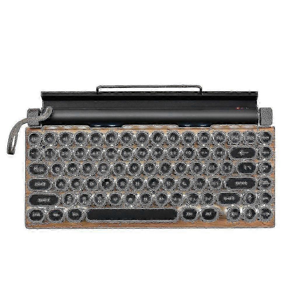 83 Keys Retro Typewriter Keyboard - Wireless Bluetooth Mechanical Keyboard For Laptop And Computer
