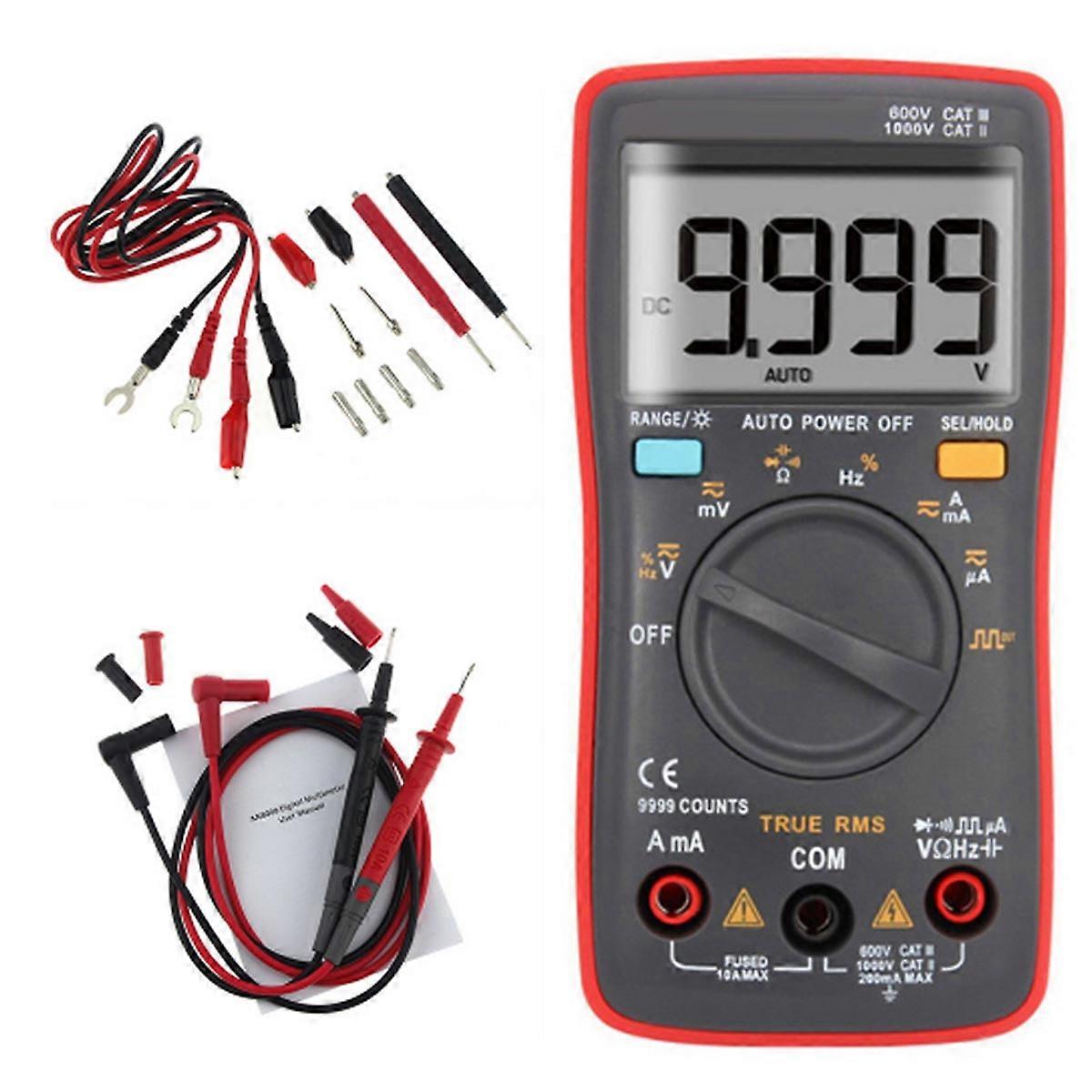 Advanced Digital Multi Meter with LCD Screen for Accurate Electrical Measurements