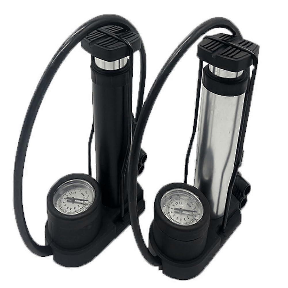 Portable Bicycle Pump, Foot Pump for Bikes, Motorcycles & Basketball, Durable Universal Air Pump with High Pressure Capacity