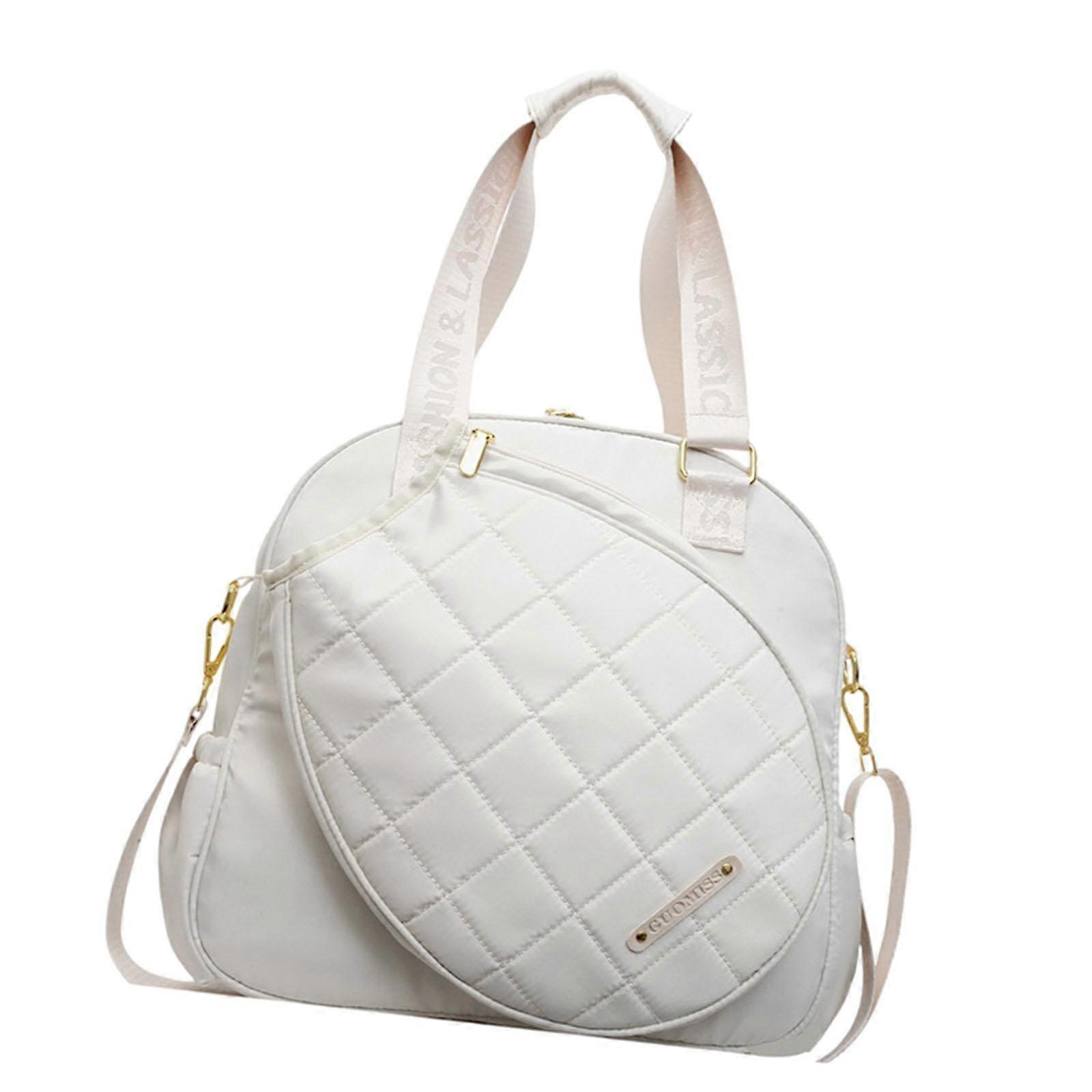 Badminton Bag Tote Multifunctional Lightweight with Adjustable Shoulder Strap