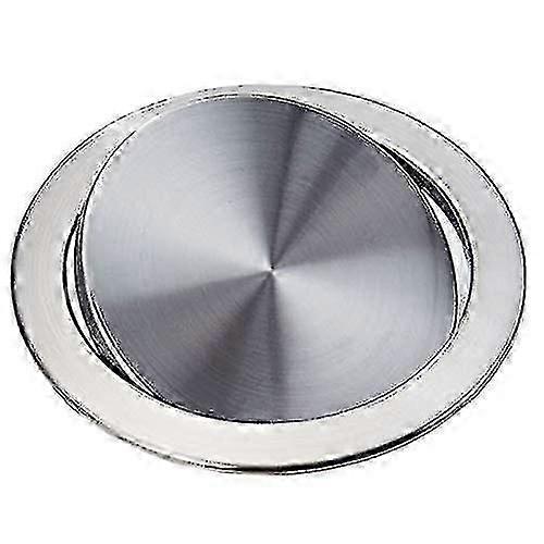 2025 Stainless Steel Trash Can Lid Built-In Swing Balance Flap for Kitchen Cabinet